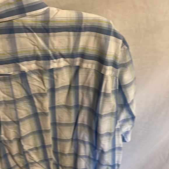 Cabela’s Men’s Blue Striped Button Up Casual Shirt Size XL - Picture 10 of 12